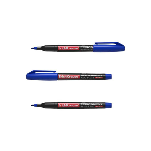 Picture of ERICHKRAUSE PERMANENT MARKER MEDIUM BLUE